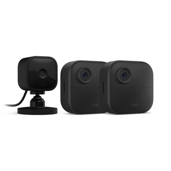 Blink Outdoor 4 Wireless Security Camera + Blink Mini 1080p Smart Security Camera