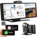 9.3" IPS Screen Portable Car Stereo 1080p Dash Cam with Wireless Apple Carplay & Android Auto