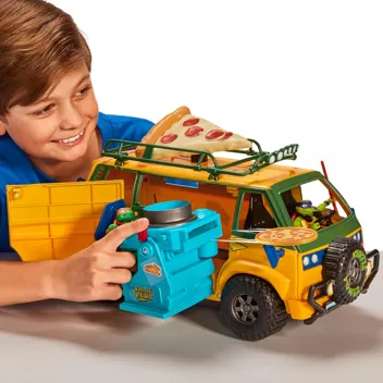 Teenage Mutant Turtles: Mutant Mayhem Pizza Fire Delivery Van