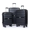 Travelhouse 3-Piece Hardshell Spinner Luggage Set