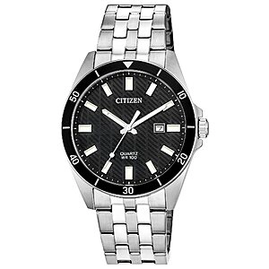 Quartz Watch, Stainless Steel, Classic, Silver-Tone (Model: BI5050-54E)