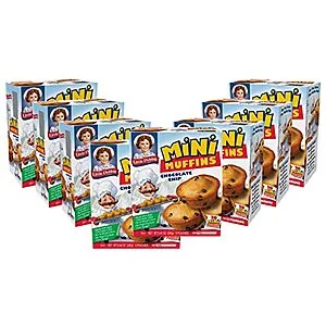 40-Count 1.7-Oz Little Debbie Chocolate Chip Mini Muffin Pouches