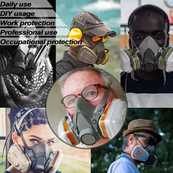 Ranksing Respirator Mask with Safety Glasses