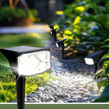 Auderwin 400lm 38-LED Solar Spot LIght