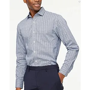 J.Crew Factory: Slim Performance Dress Shirt (2 Colors)