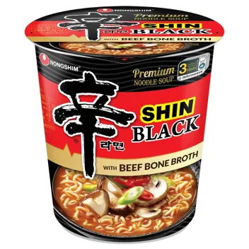 Premium Shin Black 3.5oz Instant Ramen Noodle Cup