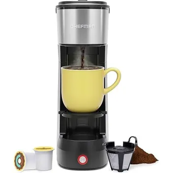 1100W 14oz Single Serve Coffee Maker