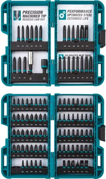 E-00038 Impactx Driver Bit Set (100-Piece)