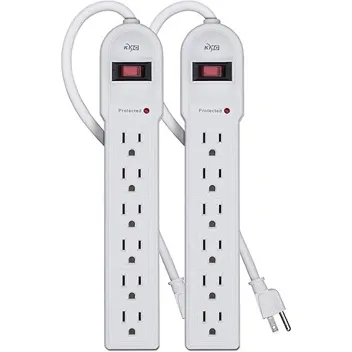 900J 6-Outlet Surge Protector Power Strip