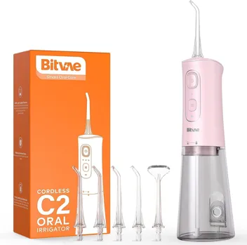 C5 Cordless Rechargeable Water Flosser w/ Teeth Picks