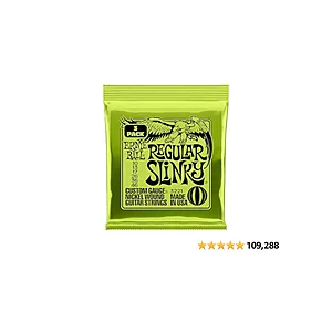 Regular Slinky Nickel Wound Electric Guitar Strings - 10-46 Gauge