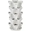 Mr. Stacky 5 Tier Stackable Strawberry and Vegetable Planter (5-Piece)