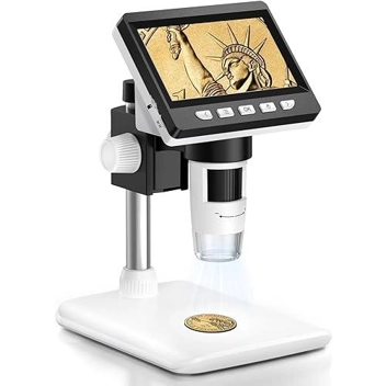 Aopick 4.3" LCD Digital Coin Microscope