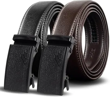 Truyis 1-3/8" Leather Ratchet Belts