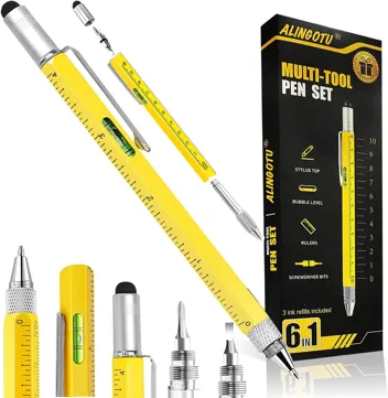 Alingotu 6 in 1 Multitool Pen Set