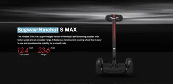 Segway Ninebot S MAX Smart Self-Balancing Electric Scooter