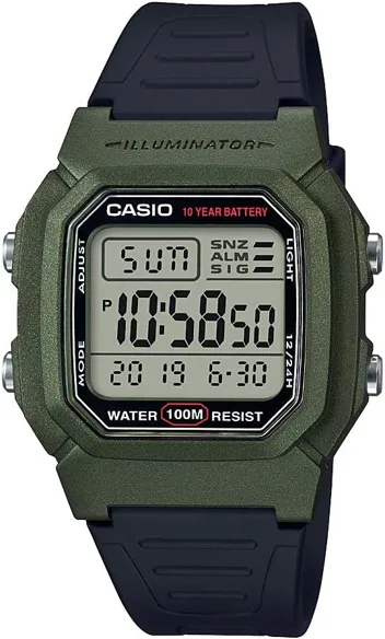 W800HG-9AV Classic Digital Sport Watch