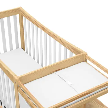 4-in-1 Remi All-in-One Convertible Crib w/ 3 Storage Drawers & Changer (Various Colors)