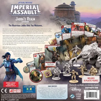 Star Wars Imperial Assault - Jabba's Realm Expansion