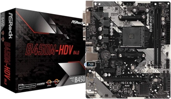 ASRock B450M-HDV R4.0 AM4