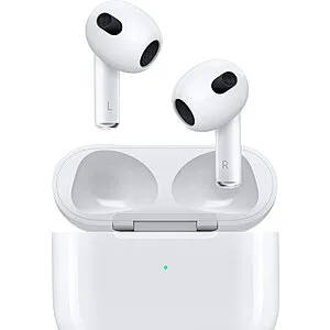 AirPods (3rd generation) with Lightning Charging Case White MPNY3AM/A