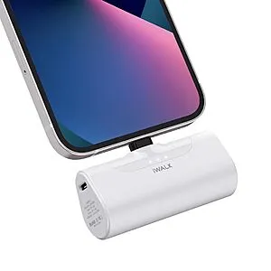 Portable Charger with Built-in Plug