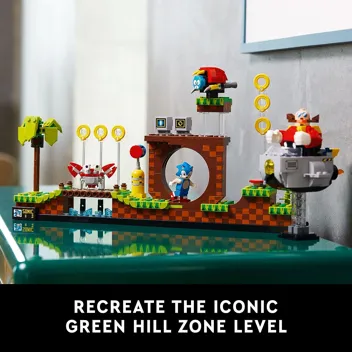 1,125-Pc Ideas Sonic The Hedgehog Green Hill Zone Building Set (21331)