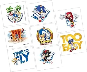 Temporary Tattoos - Sonic the Hedgehog