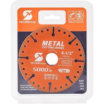 4-1/2" Diamond 5000+ Cuts Metal Cutting Wheel