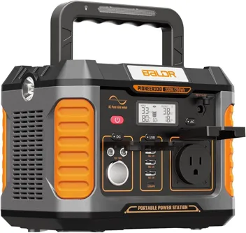 Baldr 330W 288Wh Pure Sine Wave AC Portable Power Station
