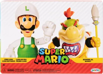 Super Nintendo 4" Action Figure - Fire Vs. Magikoopa