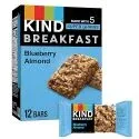 1.76oz Blueberry Almond Healthy Snack Breakfast Bar (6-Count)