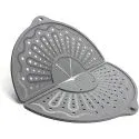 Bigowl Silicone Splatter Screen 12" Non-Stick Frying Pan