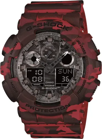 GA-100 XL Series G-Shock Quartz 200M WR Shock Resistant Watch