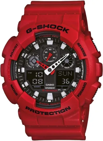 GA-100 XL Series G-Shock Quartz 200M WR Shock Resistant Watch