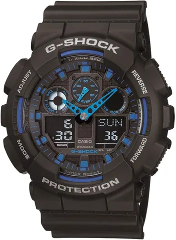 GA-100 XL Series G-Shock Quartz 200M WR Shock Resistant Watch