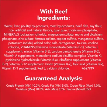 Friskies 5.5oz Gravy Wet Cat Food, Poultry Shreds