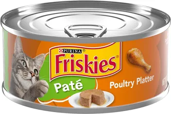 Friskies 5.5oz Gravy Wet Cat Food, Poultry Shreds