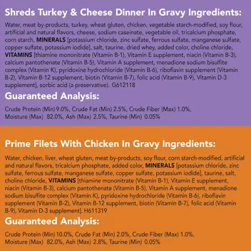 Friskies 5.5oz Gravy Wet Cat Food, Poultry Shreds