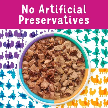 Friskies 5.5oz Gravy Wet Cat Food, Poultry Shreds