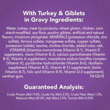 Friskies 5.5oz Gravy Wet Cat Food, Poultry Shreds