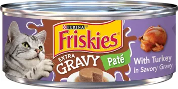 Friskies 5.5oz Gravy Wet Cat Food, Poultry Shreds