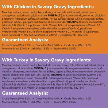 Friskies 5.5oz Gravy Wet Cat Food, Poultry Shreds