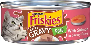 Friskies 5.5oz Gravy Wet Cat Food, Poultry Shreds