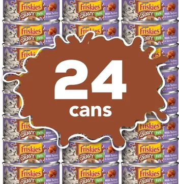 Friskies 5.5oz Gravy Wet Cat Food, Poultry Shreds
