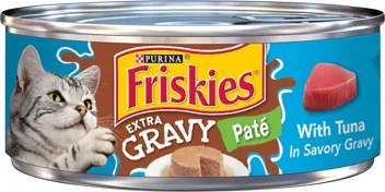 Friskies 5.5oz Gravy Wet Cat Food, Poultry Shreds