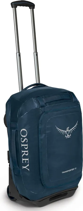 Transporter 90L Wheeled Travel Duffel Bag, Venturi Blue