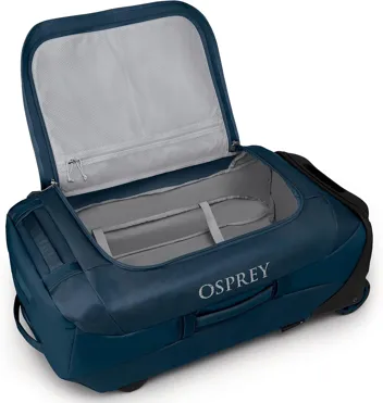 Transporter 90L Wheeled Travel Duffel Bag, Venturi Blue