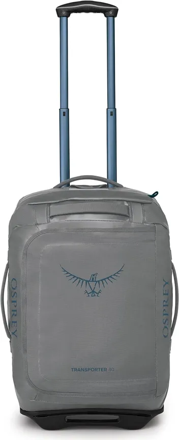 Transporter 90L Wheeled Travel Duffel Bag, Venturi Blue