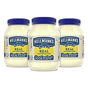 [S&S]: 30oz Hellmann's Real Mayonnaise